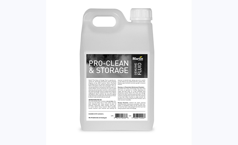 Martin Pro-Clean and Storage Fluid 4 X 2.5 Liter